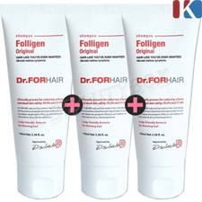 DR.FORHAIR Folligen Shampoo Original 70ml x 3EA Help relieve hair loss symptoms