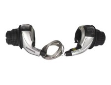 SHIMANO 21 SPEED GRIP SHIFTERS 3X7 3 X 7 Revo SIS Shift Set 7S Twist Shifter