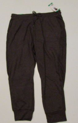Danskin Womens Espresso Brown Jogger Pull on Pants NWT Sz XL X-Large