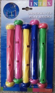underwater play sticks