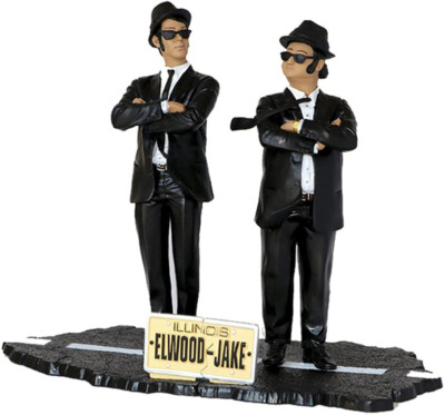 ムービーアイコンズ 1/7 　ブルース・ブラザース/ジェイク & エルウッド Amazon | ムービーアイコンズ 1/7 PVC フィギュア セット