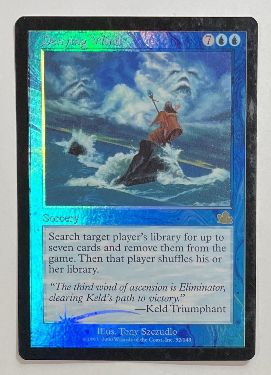 MTG DENYING WIND (FOIL) Prophecy (OldManMTG 003-539) | eBay
