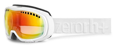 zero rh+ Damen Skibrille Gara Shiny White/Multilayer Red UVP  99,95