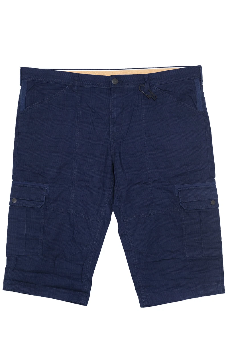 Leif Nelson LN-8205 Men's 3/4 Length Capri Cargo Shorts