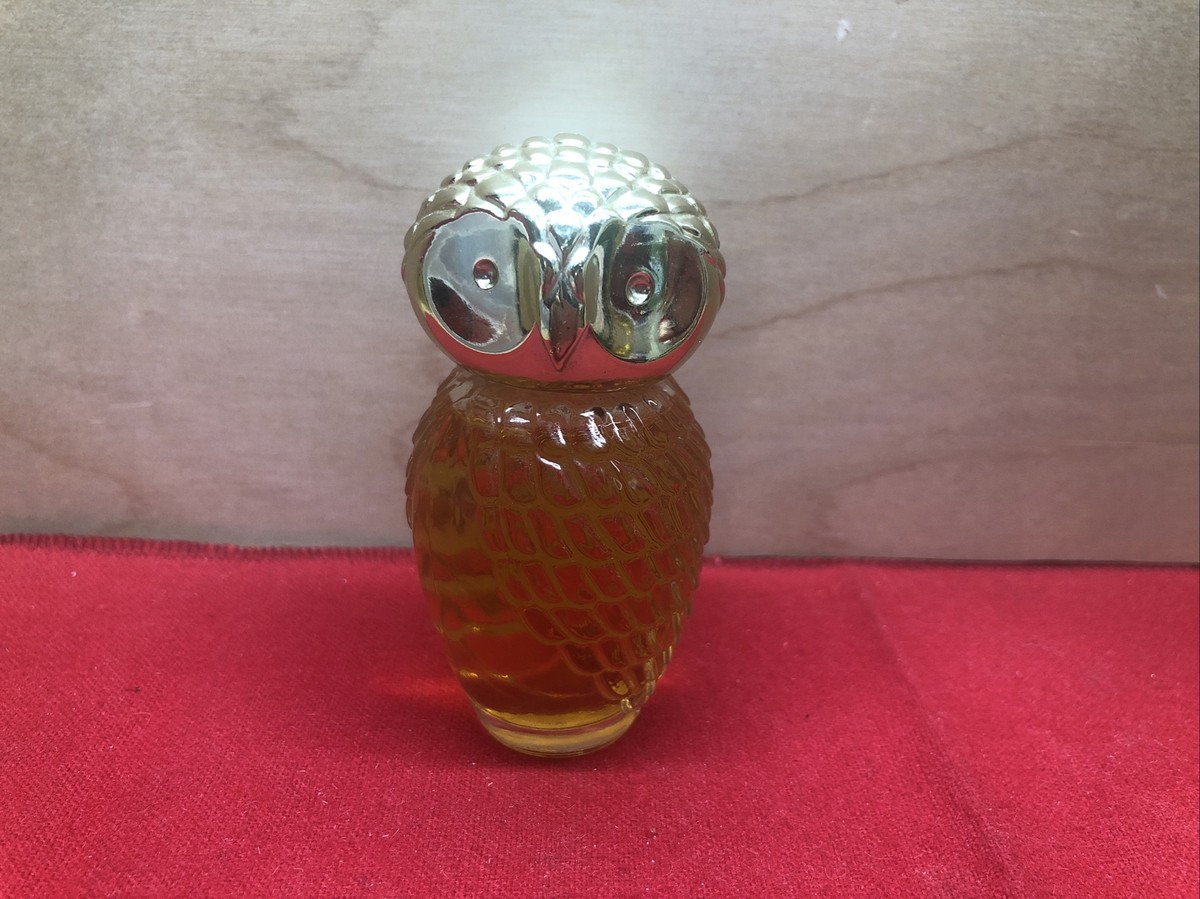 Vintag e 1970s Avon Baby Owl Occur! Cologne 1oz Full Bottle