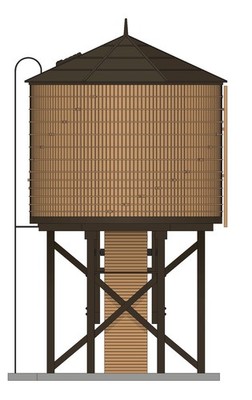 Ho Oper Water Tower W/sd Undec Brown Wea