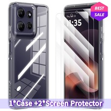 For Motorola Moto G Power 5G 2026/2025 Shockproof Clear Case  Screen Protector