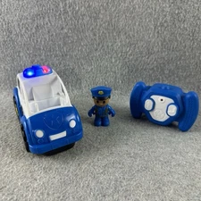 VTech Go Go Smart Wheels RC Police Car Remote Control Vehicle & Figure Tested