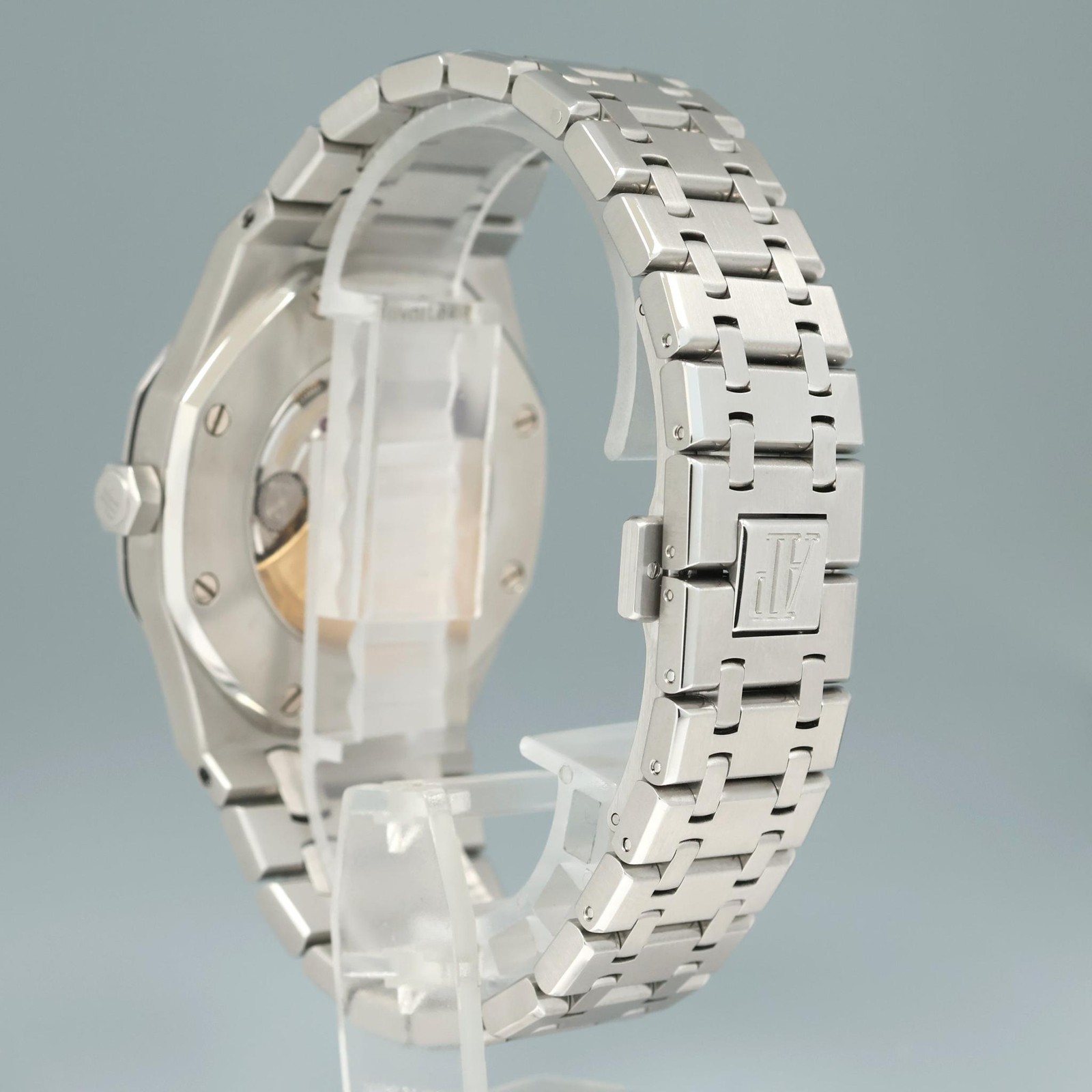 Serviced in 2026 Audemars Piguet Royal Oak 41mm Steel 15400ST White Watch Box image 4