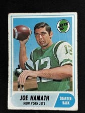 Celebrate the Career of Broadway Joe with the Top Joe Namath Football Cards 36