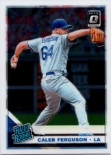 Caleb Ferguson Optic 2019 Donruss Optic