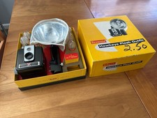 Vintage Kodak Brownie Hawkeye Flash Outfit with Original Box