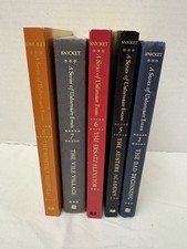 A Series of Unfortunate Events Books 1,5,6,7,8