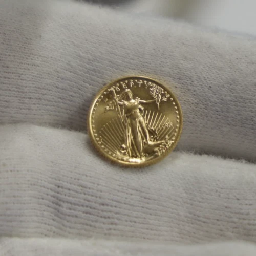 1995 US Unc Gold Eagle 1/10 oz $5 Nice Coin.