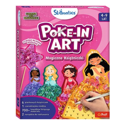 5900511626117 Skillmatics, Poke-In Art. Magiczne Księżniczki. Zestaw kreatywny T