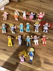 Vintage 80s Cabbage Patch Kids Mini Doll Figure Figurine Toy LOT of 18 Rare P7