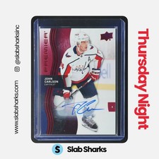 2023 UPPER DECK PREMIER #71 JOHN CARLSON AUTO