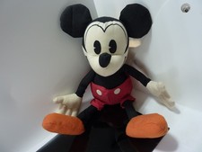 Mickey Mouse 1930s Style Stuffed Plush Doll Toy Figure Disney VTG Sega Years