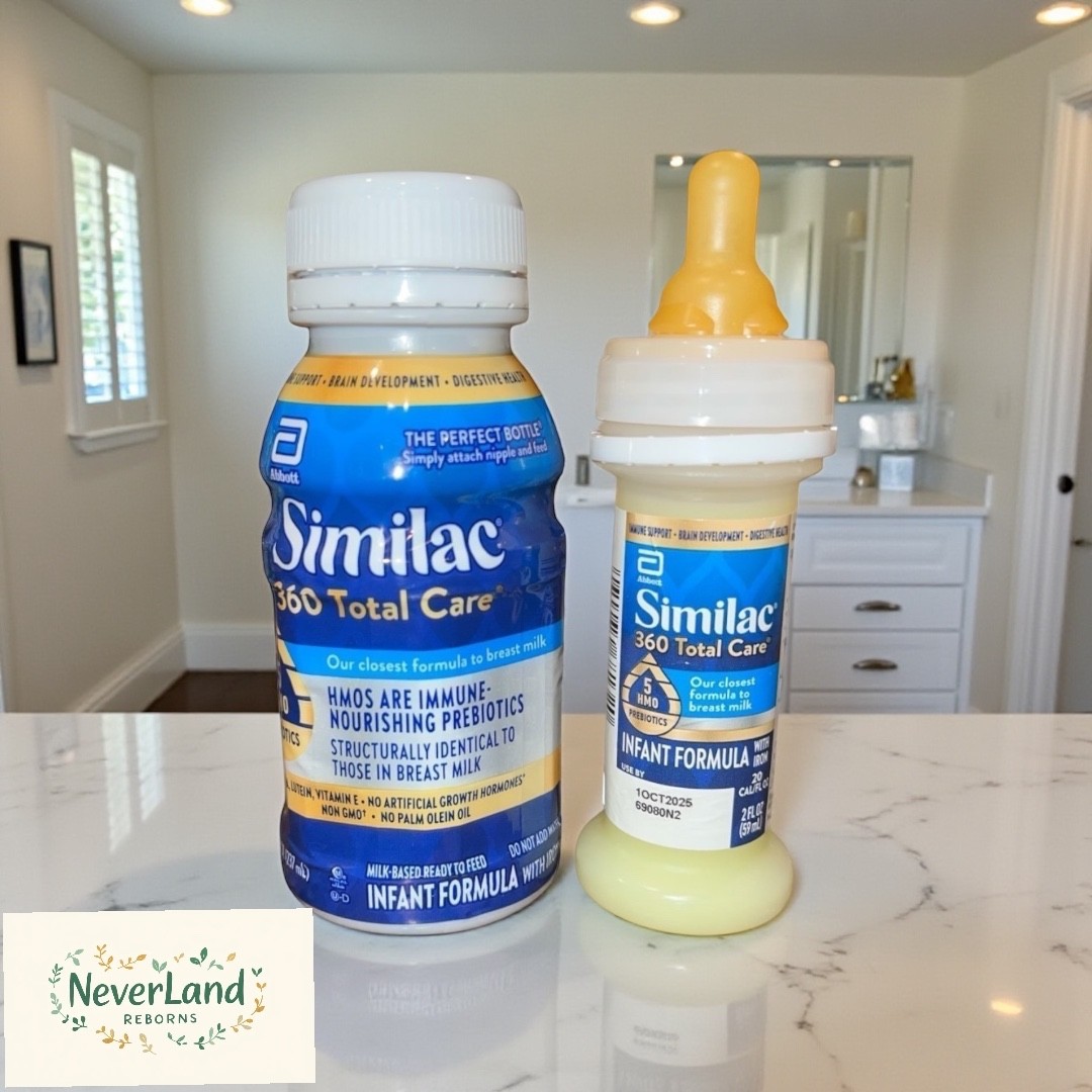 Ready to feed formula bundle for reborn and silicone babies