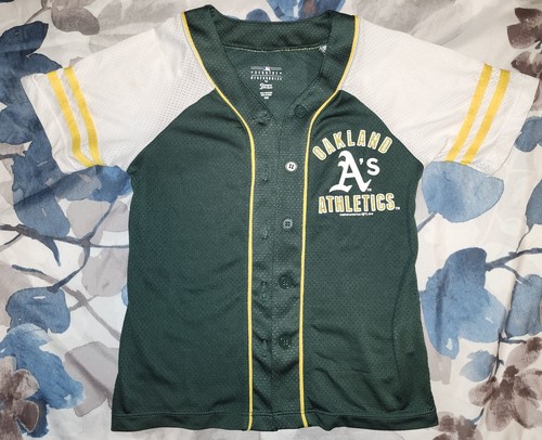 Oakland A's Girls Toddler Baseball Jersey Size 6/6X