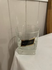 RARE ITEM-Johnnie Walker Black Label Whiskey Label Edition Tumbler Style Glass