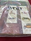 Avon Vintage Cars Wall Hanging Crewel Embroidery Kit 40"x6" NIP — photo 2