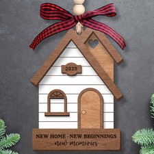 New Home Ornament 2025 - First Home Ornaments 2025 - First Christmas in Our N...