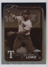 2024 Topps Chrome Sepia Refractor Nate Lowe Nathaniel Lowe #252 18az