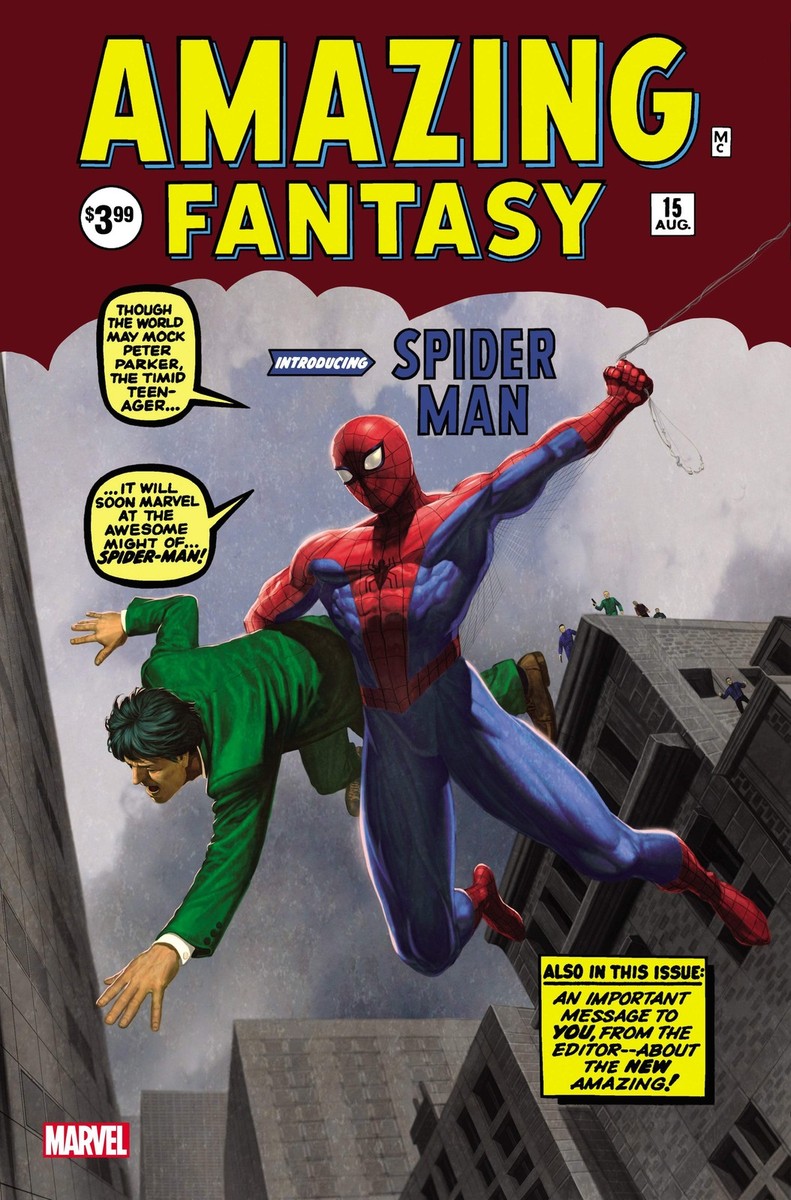 【激レア】Amazing Fantasy #15 Facsimile CGC Amazon.com: Amazing Fantasy (1962) #15: Facsimile Edition