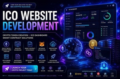 End-to-End ICO-Plattform   benutzerdefinierte Token-Erstellung, ICO-Website...