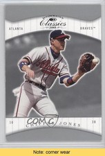 2001 Donruss Classics Chipper Jones #4 HOF READ 7tj