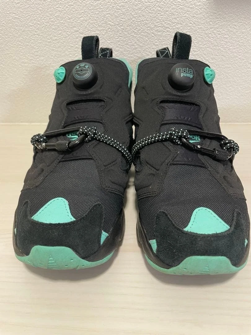 P.O.T.R. x Reebok InstaPump Fury 94 Black Turquoise for Sale