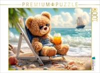 Calvendo Puzzle But Lying On The Beach Is Also Great | 1000 Pieces, Finished Siz