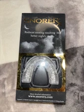 100% Authentic SnoreRx Custom Fit Adjustable Mouthguard Reduces Snoring