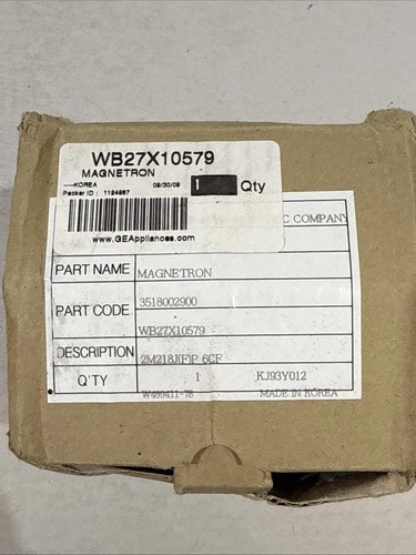 NEW Genuine GE Microwave Magnetron WB27X10579 AP3192994 PS239721 *FREE SHIP*