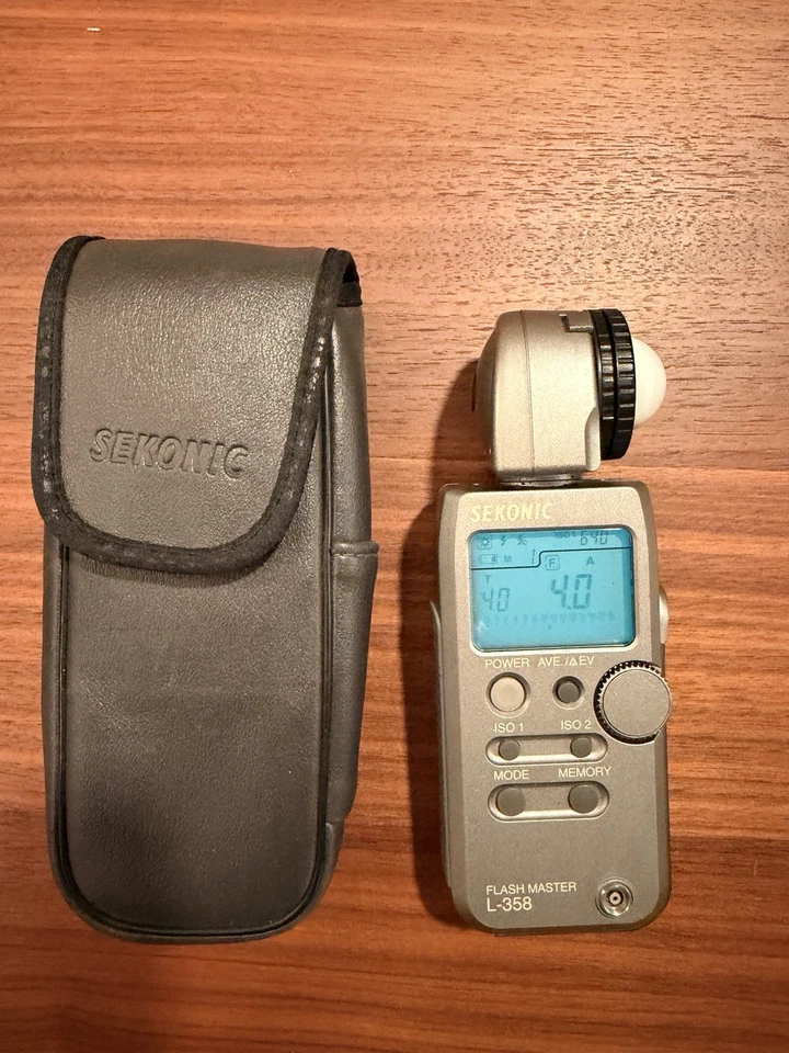 Sekonic L-358 Flash Master - Nuevos algunos, probados. Foto 3 de 4