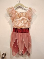 Curtain Call Costumes Girl's Rise Pink Lyrical Fairy Dance Dress Sz M Ballet