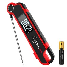 TP620 Instant Read Meat Thermometer Digital, Cooking Thermometer with Large A...