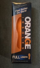 Superfeet Orange Insoles Shoes Inserts Full Length New Size 11-11.5