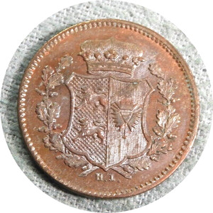 elf Germany Schleswig-Holstein 1 Dreiling 1850 TA