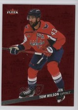2025-26 Upper Deck Fleer Ultra Medallions Ruby Red 30/50 Tom Wilson #M-44 1l64