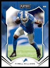 2021 Panini Playoff Tyrell Williams Detroit Lions #132