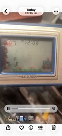 Nintendo Game and Watch FIRE 1981 Silver Vintage Handheld Console Tested Works