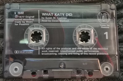 What Katy Did - Susan M Coolidge/Gwen Watford (1977 Audiobook Cassette Tape)