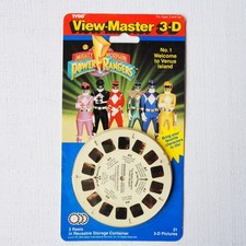 Vintage 1994 Mighty Morphin Power Rangers View-Master 3D Reels New Sealed TYCO
