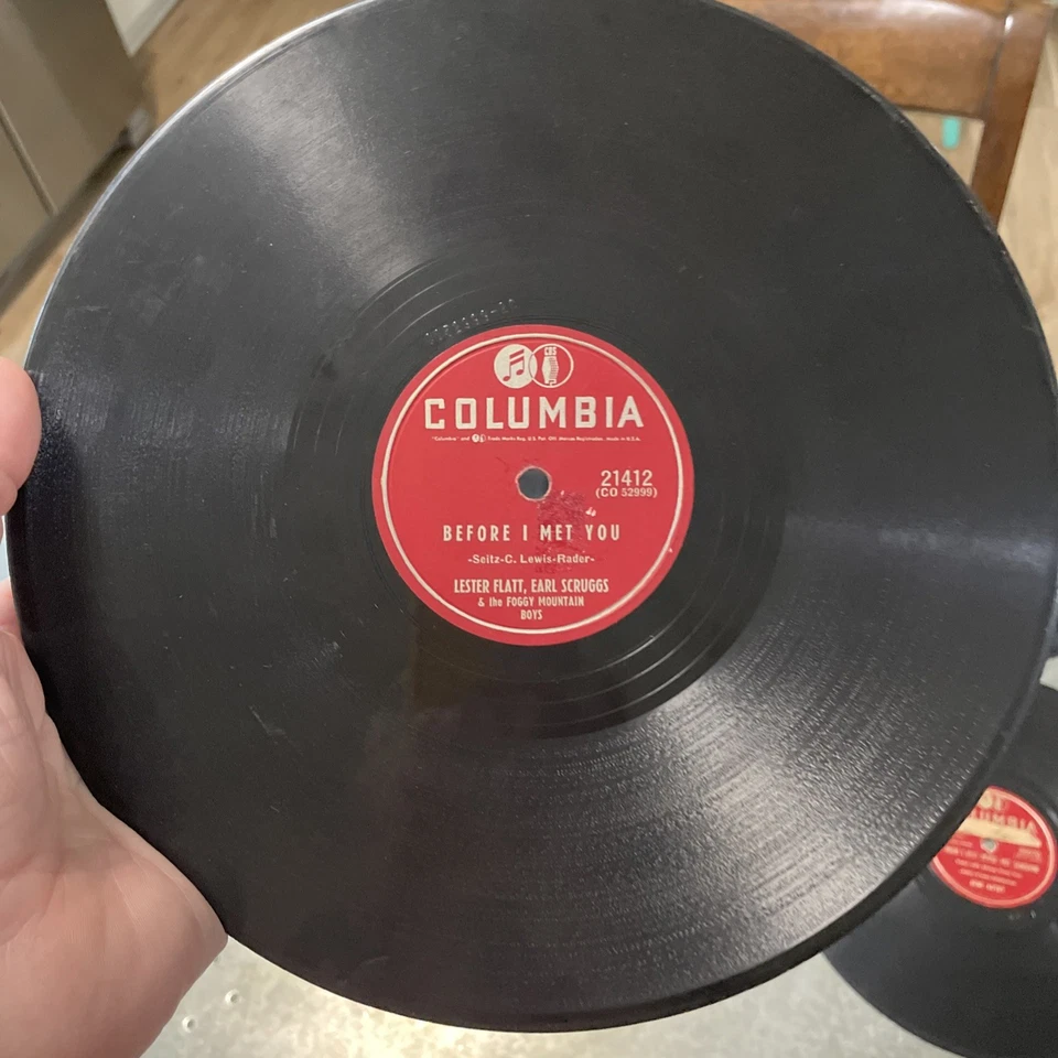 Mountain 78 об/мин лот из 7 Gene Autry Bill Monroe Skaggs Acuff с рукавами Columbia - Изображение 2 из 4