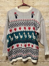 Women's Original Venezia Sportswear Ducks Hearts Sweater 22/24