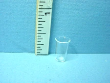 Miniature Drinking Glass Clear #HB098 Bright Delights 1/12th Scale