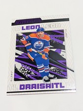 2023-24 Upper Deck Credentials Purple Leon Draisaitl #35 Edmonton Oilers 7/10