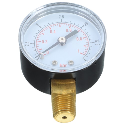 Manometro compressore aria NPT alta precisione 0-15 psi 0-1 bar - Foto 8 di 12